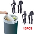 thumbnail image 6 of 10pcs Household Rubbish Holder Waste Bin Trash Bag Fixed Clips Clamps Anti-slip 6PCS, 6 of 8