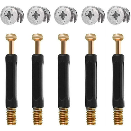 

50PCS Furniture Connector Furniture Connecting Parts and Eccentric Wheel Zinc Alloy Joint Fitting 16mm