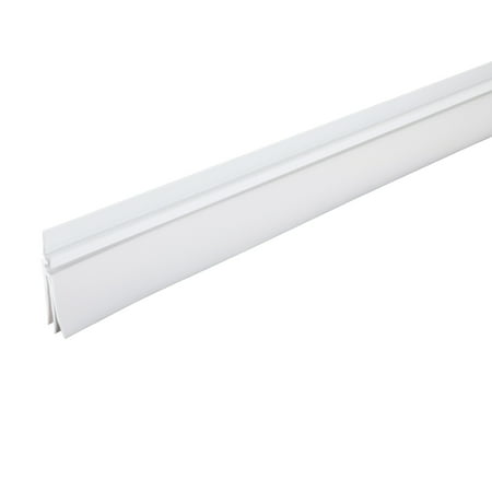 M-D Building Products 43301 36 in. White Aluminum and Vinyl CINCH® Self-adhesive Door Sweep