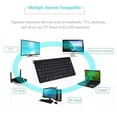 thumbnail image 4 of Mini Wireless Keyboard Mouse Set Waterproof 2.4G for Mac Apple PC Computer Silver, 4 of 5