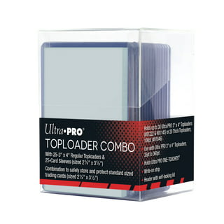 Ultra Pro 3 X 4 Regular Toploader (25ct) : : Health & Personal  Care