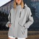 thumbnail image 1 of Heisall Women's Spring Autumn Jacket Waterproof Hooded Pockets Zippered Jacket Outdoor Mountaineering Sport Windbreaker, 1 of 9