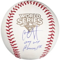 CC Sabathia New York Yankees Autographed 2009 World Series Logo Baseball with "09 WS Champs" Inscription - Fanatics Authentic Certified