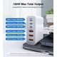 thumbnail image 5 of Cargador USB C Charger Block, 100 W, 6 puertos, cargador rápido para iPhone, 5 of 8
