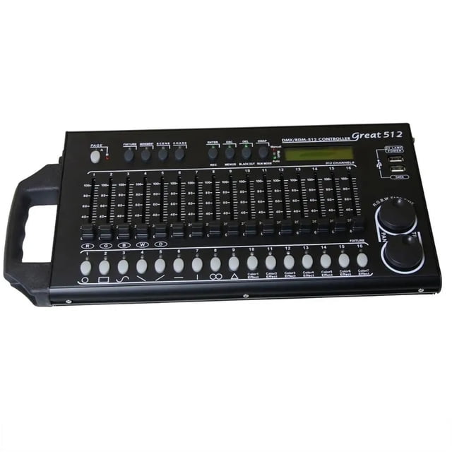 512 Channel Controller DJ Equipment 512 Console Stage Lighting For LED Par Moving Head Spotlights DJ Light Control ,Reduced Noise