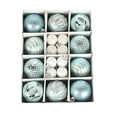 thumbnail image 1 of Adorno de bolas navideñas: bolas navideñas irregulares irrompibles de 60 mm/30 mm (26 piezas), 1 of 5