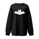thumbnail image 3 of Blusa holgada de manga larga con estampado de otoño a la moda de Halloween para mujer, jersey informal de cuello redondo, Tops, sudadera Fridja  fjkfkj7195, 3 of 4