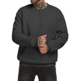 thumbnail image 3 of KISSMODA Men's Crewneck Sweatshirt Casual Long Sleeve Sweat Shirts Comfy Basic Winter Pullover Shirt, 3 of 4