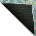 thumbnail image 3 of Addison Rugs Chantille Indoor/Outdoor Transitional Diamond Teal Washable Rectangle Rug, 9' x 12', 3 of 6
