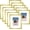 Gold, variant on 8x10 Picture Frame Sef of 10, Display Pictures 5x7 with Mat or 8 x 10 Without Mat, Photo Frame Collage for Wall Gallery Decor, Hanging or Tabletop Display, White