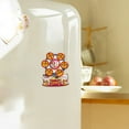 thumbnail image 4 of Fortune God & Lion Dance Rotating Fridge Magnets, Chinese Traditional Auspicious Pattern Refrigerator Magnets with Lucky Cat Design, Spinning Magnetic Decor for Kitchen Office Home Decoration, 4 of 6