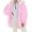 21#Pink, variant on Sherpa Lined Jacket Women Casual Plus Size Fuzzy Fleece Jackets Zip Up Oversized Long Sleeve Warm Winter Coats With Hood Yellow S