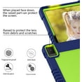 thumbnail image 5 of FIEWESEY for TCL Tab 10L Gen 3 8193A / For TCL TAB 10 Gen 2 Case Kids Friendly with Kickstand Case for TCL TAB 10 Gen 2/TCL TAB 10L LTE Gen 3 Model 8194A/TCL Tab 10L Gen 3 - 2*NavyGree, 5 of 7