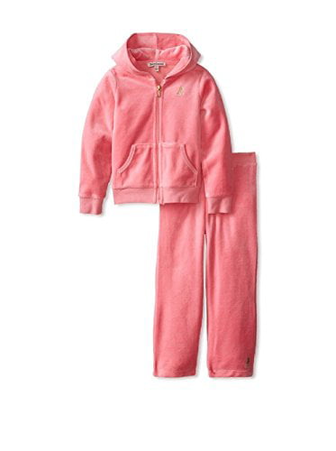 Juicy Couture - Juicy Couture Little Girls' 2 Piece Jogging Set - Pink ...