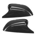 thumbnail image 1 of For Q50 Q60 Q70 QX30 2014-2021 Carbon Fiber Color Rearview Mirror Cover Caps Side Door Mirror M Style Pair, 1 of 10