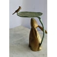 thumbnail image 5 of Aluminum Rabbit Bird and Leaf Bird Feeder for Your Garden Decor 14" x 8" x 13"H, 5 of 11