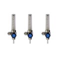 thumbnail image 1 of 1/4 PT Thread 7MM Barb Argon Ar Co2 Gas Flow Meter, 3 Pack, 1 of 1