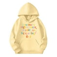 thumbnail image 4 of 67 Six Seven Letter Hoodies Sweatshirts For Kids Hoodies Sweatshirts Casual Kids Graphic Hooded Sweatshirt Unisex Pullover Soft Fleece Athletic Top For Boys And Girls Beige 110(4-5 Years), 4 of 9