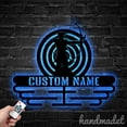 thumbnail image 4 of Handmadetneonsign Archery Medal Hanger Metal Wall Art Light, Archery Metal Sign Wall Decor, Archery Player Metal Decor, 4 of 5