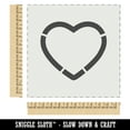 thumbnail image 2 of Heart Hollow DIY Cookie Wall Craft Stencil - 11.5 Inch, 2 of 5