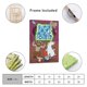 thumbnail image 2 of Súper Bosque Mágico Feliz Cuadro decorativo colgante - Arte de pared - Póster enmarcado - Decoración de pared - Regalos para familia, amigos y aficionados 20*30 cm, 2 of 6