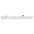 thumbnail image 3 of Transpac Snowman Family Classic White 37.5 Inch Polyester Door Draft Dodger, 3 of 4