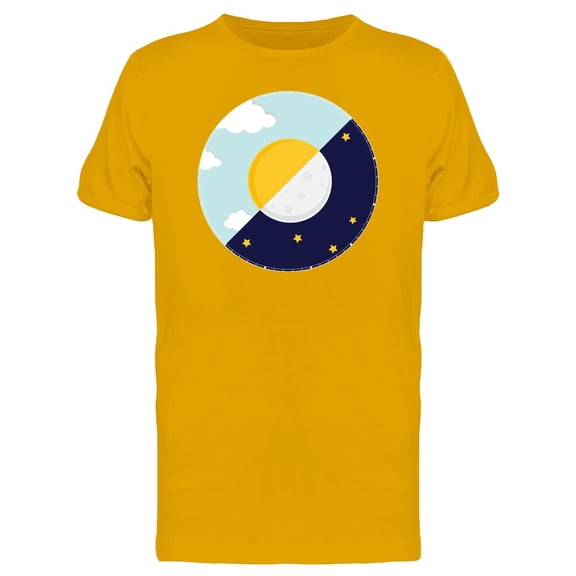 Day & Night Cycle T-Shirt Men -Image by Shutterstock, Male Large