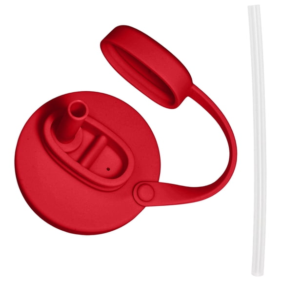 Can Lids with Straw and Handle, Reusable Silicone Soda Can Covers, Leak Proof No Spill Seal for Standard Cans, Airtight Dustproof