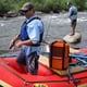 thumbnail image 2 of Bolsa térmica Polar Bear Coolers, aislante de nailon, a prueba de fugas, negra, 2 of 8