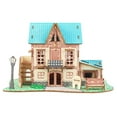 thumbnail image 4 of 3D Jigsaw Puzzle Wooden Craft Kit, Dollhouse Castle Model DIY Building Toys, 4 of 5