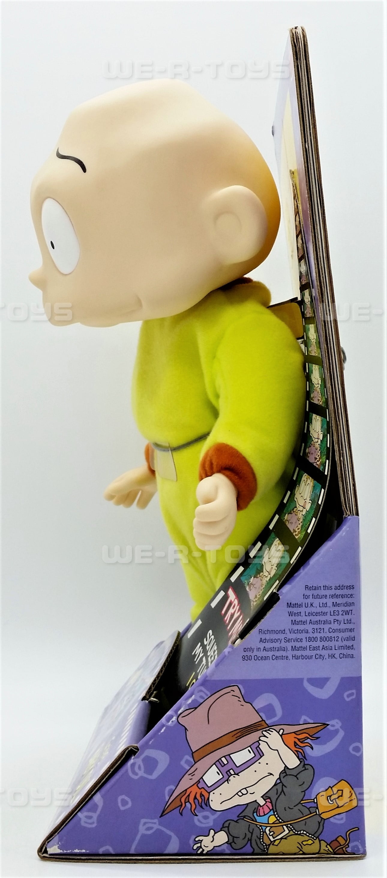 Vintage 1998 The Rugrats Movie 12 inch Crying Dill pickles Doll New