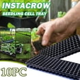 thumbnail image 2 of 128 Cells Seedling Trays- Free Plastic Gardening Germination Trays, 2 of 5