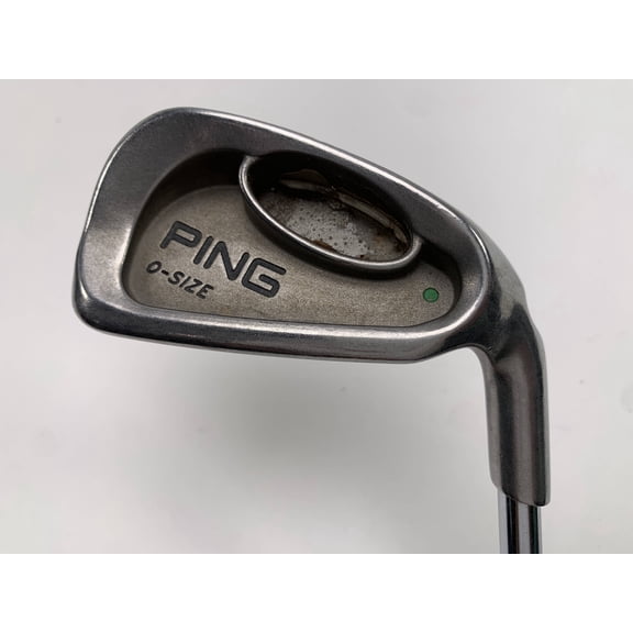 Pre-Owned Ping i3 Oversize Single 6 Iron Green Dot 2* Up Cushin JZ Stiff Steel Mens RH
