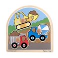 thumbnail image 1 of Melissa & Doug - 3395 | Jumbo Knob Puzzle: Construction Site (3 Pieces), 1 of 1
