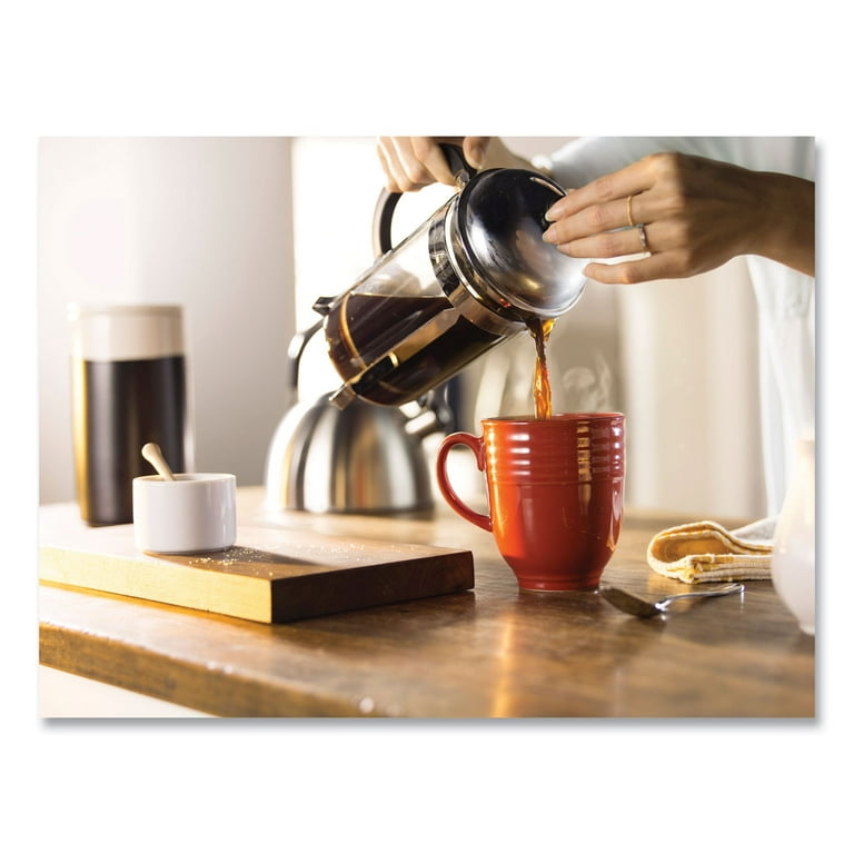 100% Columbian Coffee, 22.6 oz Canister, 6/Carton 100% Columbian Coffee, 22.6 oz Canister, 6/Carton