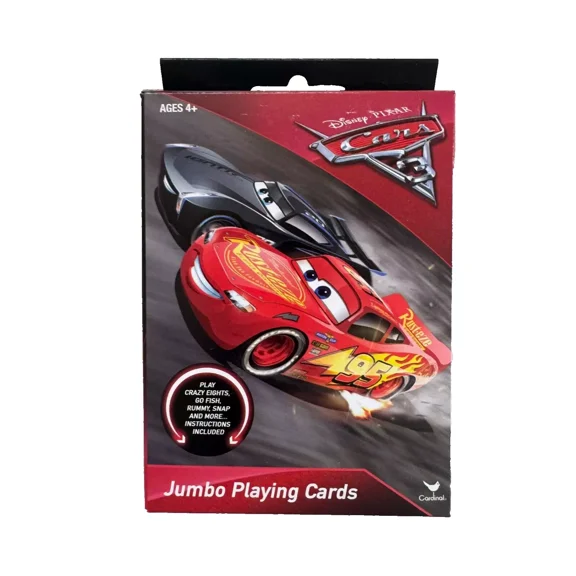 Disney Cars Jumbo Playing Cards