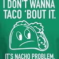 thumbnail image 3 of CafePress - I Don't Wanna Taco 'Bout It Dark T Shirt - Men's Classic Graphic Cotton T-Shirt, 3 of 4