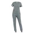 thumbnail image 3 of kusrkot Women's V Neck Scrub Set, L, 3 of 9