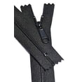 thumbnail image 2 of YKK Black #4.5 Handbag - Extra-Long Pull Zipper (10 Zippers Per Pack) (12" Inches), 2 of 3