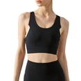 thumbnail image 2 of Ropa interior deportiva de alta resistencia, de una pieza, con almohadilla para el pecho, sin costuras, con hebilla en la espalda, chaleco de yoga a prueba de golpes, sujetador de yoga de, 2 of 2