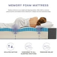 thumbnail image 3 of Modway Aveline 12" Memory Foam Twin Mattress in White, 3 of 20