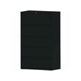 thumbnail image 2 of Lorell Receding Lateral File with Roll Out Shelves - 42" Width x 18.6" Depth x 68.8" Height - Letter/Legal/A4 - 5 Drawers - Ball-Bearing Suspension -, 2 of 8