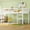 White, variant on Noble House Modern Tilda Twin Loft Bed, Solid Rubber Wood Frame with Ladder, Spacious Under for Kids, Espresso