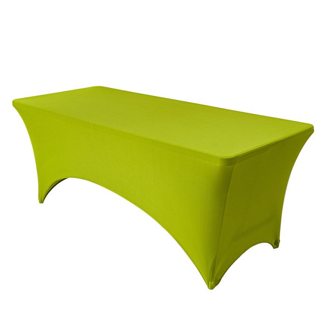 4FT6FT elastic table cover cocktail table cover conference wedding banquet rectangular table cover elastic tablecloth