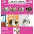 thumbnail image 3 of Enjoy Cover - 4 Pack Silicone Door Knob Grips Nonslip Arthritis & Senior Living Aids Fits All Door Knob Universal Size, 3 of 6