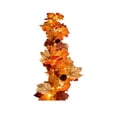 thumbnail image 2 of Lighted Maple Leaf Vine, 118in Artificial Fall Garland with LED Lights for Thanksgiving, Halloween, and Home Interior Decor, 2 of 9