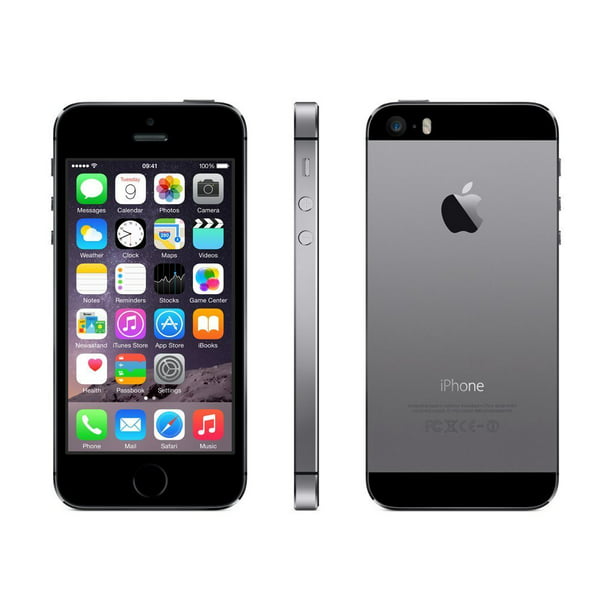 vasthouden Arbitrage Oneerlijk Used Apple iPhone 5s 16GB, Space Gray - T-Mobile (B-GRADE) - Walmart.com