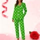 thumbnail image 2 of RKSTN St Patrick's Day Pajamas Set for Women Oversized Crewneck St Paddy's Day Lucky Shamrock Printed Loungewear Matching Sets Womens Casual Plus Size Loose Fits T Shirts and Pjs Pants 2 Piece Set, 2 of 8