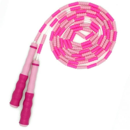 rope jump skipping bamboo beaded fancy adult pattern children