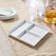 thumbnail image 2 of Better Homes & Gardens White Porcelain Rectangular Divided Tray, 9 x 10, 2 of 5